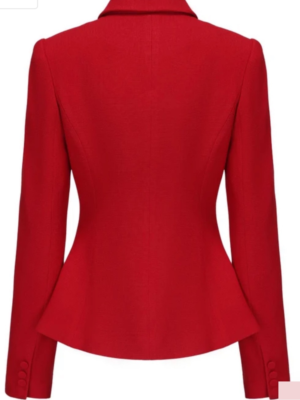 Nana Jacqueline Vanessa Blazer in Red - Picture 3 of 11